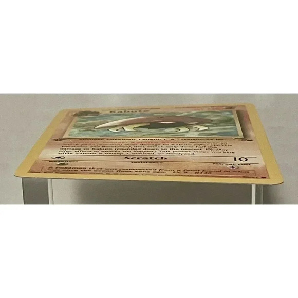 1st Edition Fossil‎ Kabuto 50/62 Pokemon Card WOTC Vintage LP - Picture 8 of 13